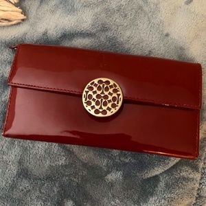Vintage Liquid Plum Coach Wallet